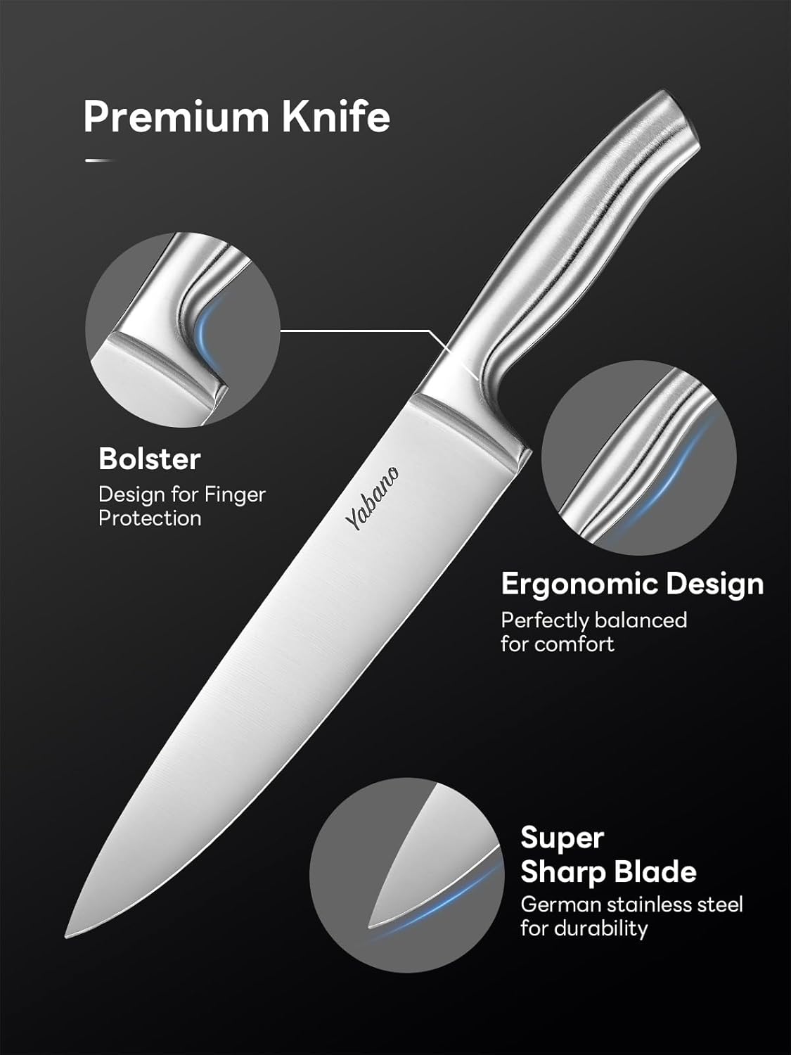 Yabano 7-Piece Knife Set - Image 3